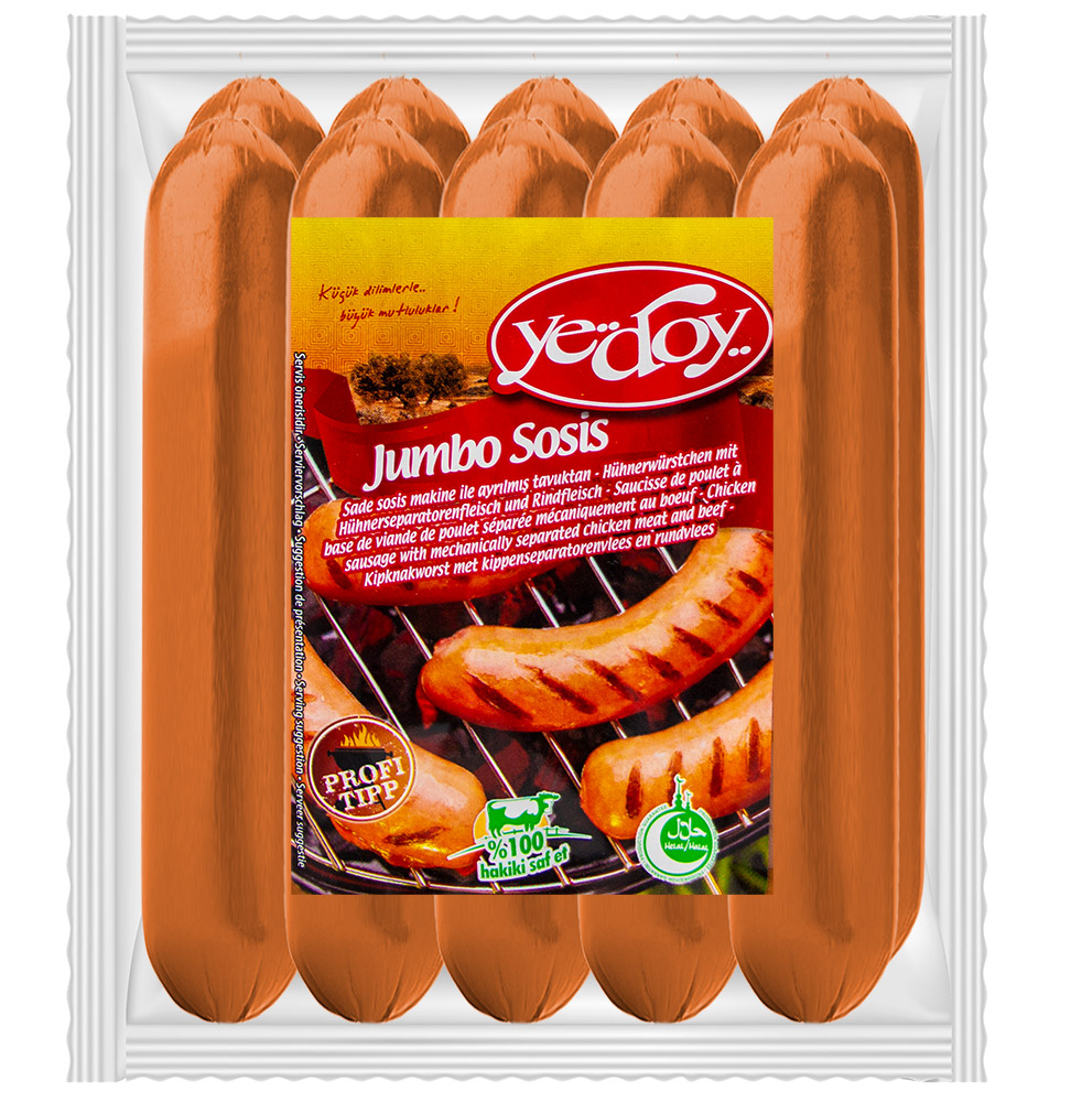 YEDOY JUMBO SIGIR SOSIS 1000G ACISIZ