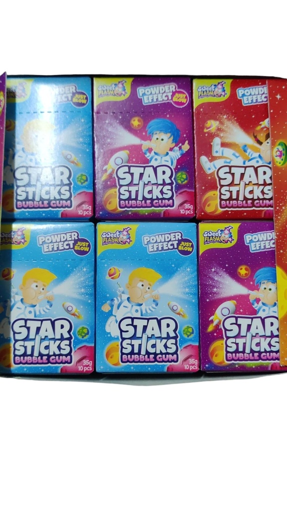 Star Sticks Bubble Gum (18*10ST)