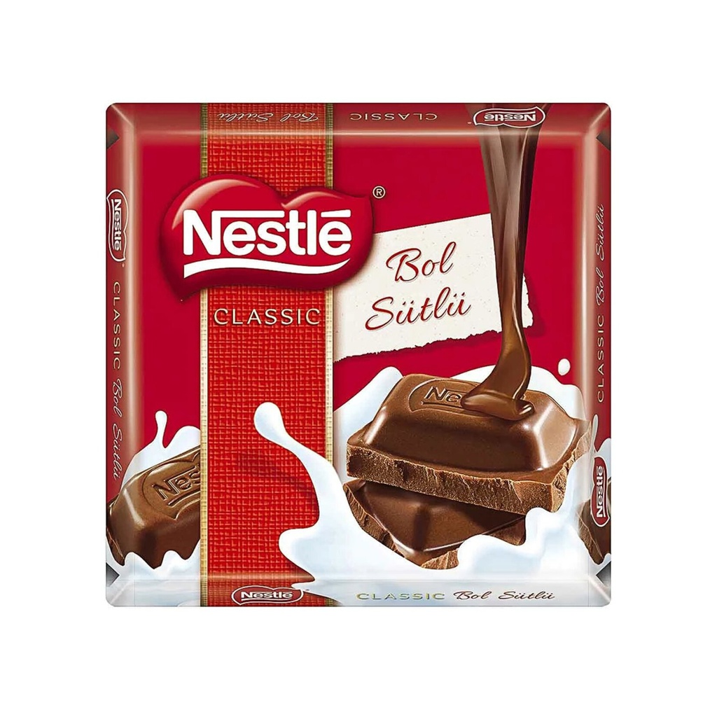 NESTLE CLASSIC SÜTLÜ KARE (6*60G) PAKET