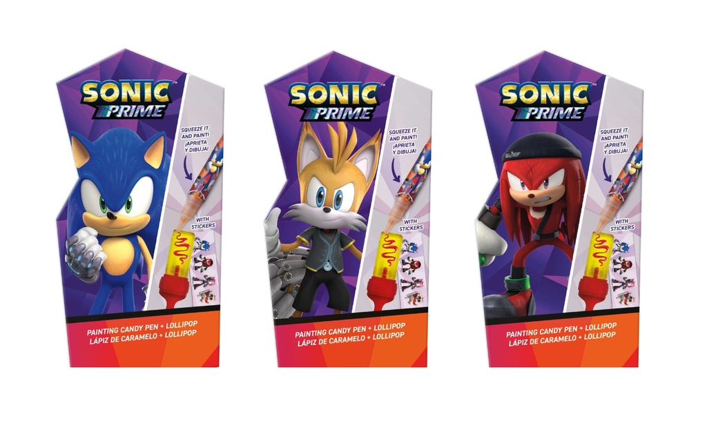 SONIC FLOW PACK WITH CANDY PEN (12STK)