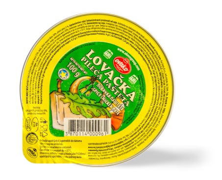 LOVACKA PASTETA (TAVUK EZMESI) (100GR*30)