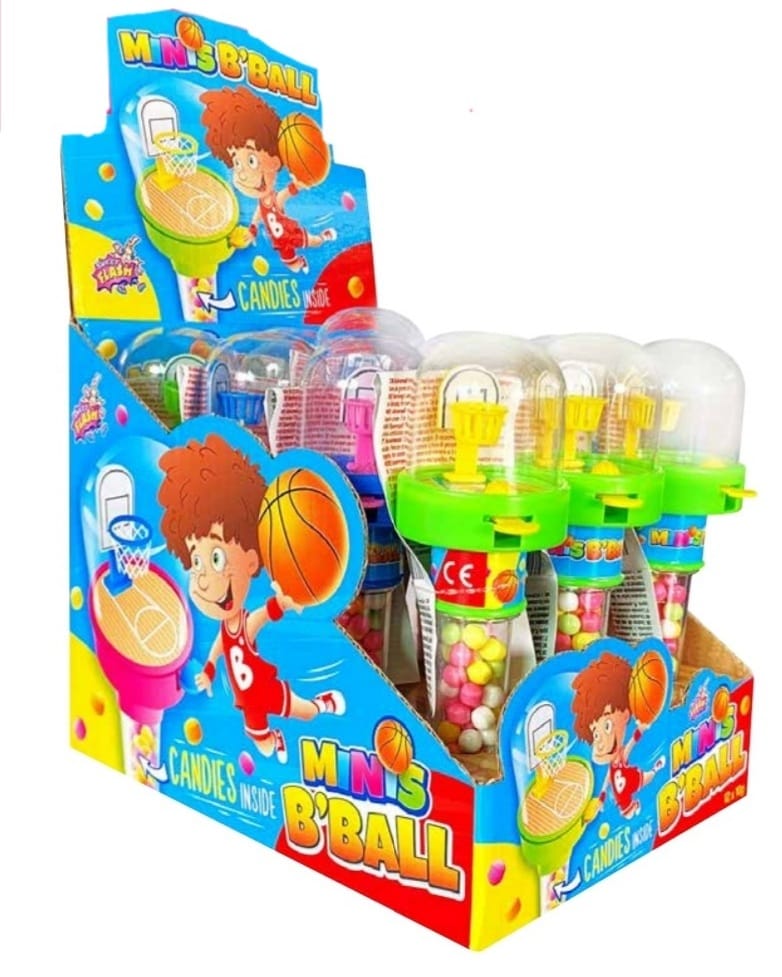 SWEET FLASH MINIS B'BALL (12*10GR)