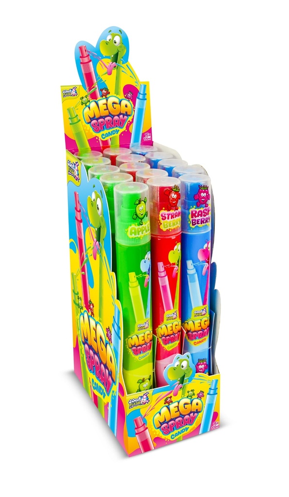 SWEET FLASH MEGA SPRAY CANDY (15*105ML)