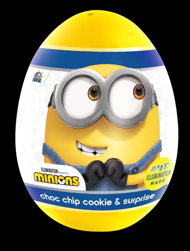 SURPRISE EGG WITH CHIP CHOCOC COOKIE MINIONS (18st.*5,5GR)