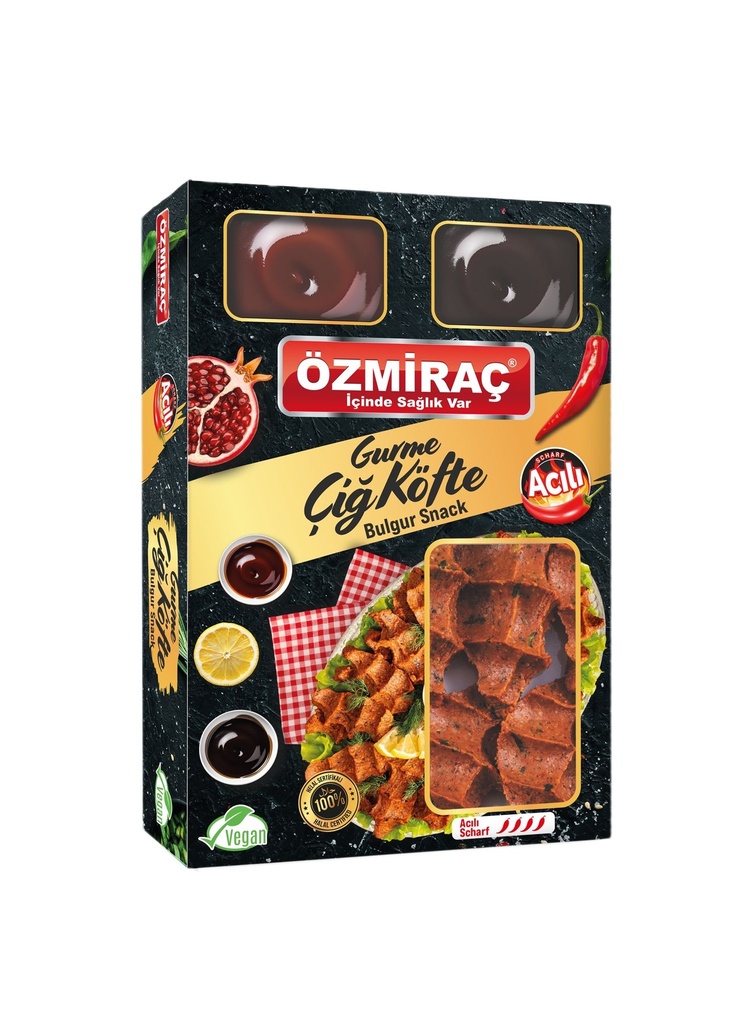 OZMIRAC GURME ACILI CIGKOFTE (8 X 380GR)