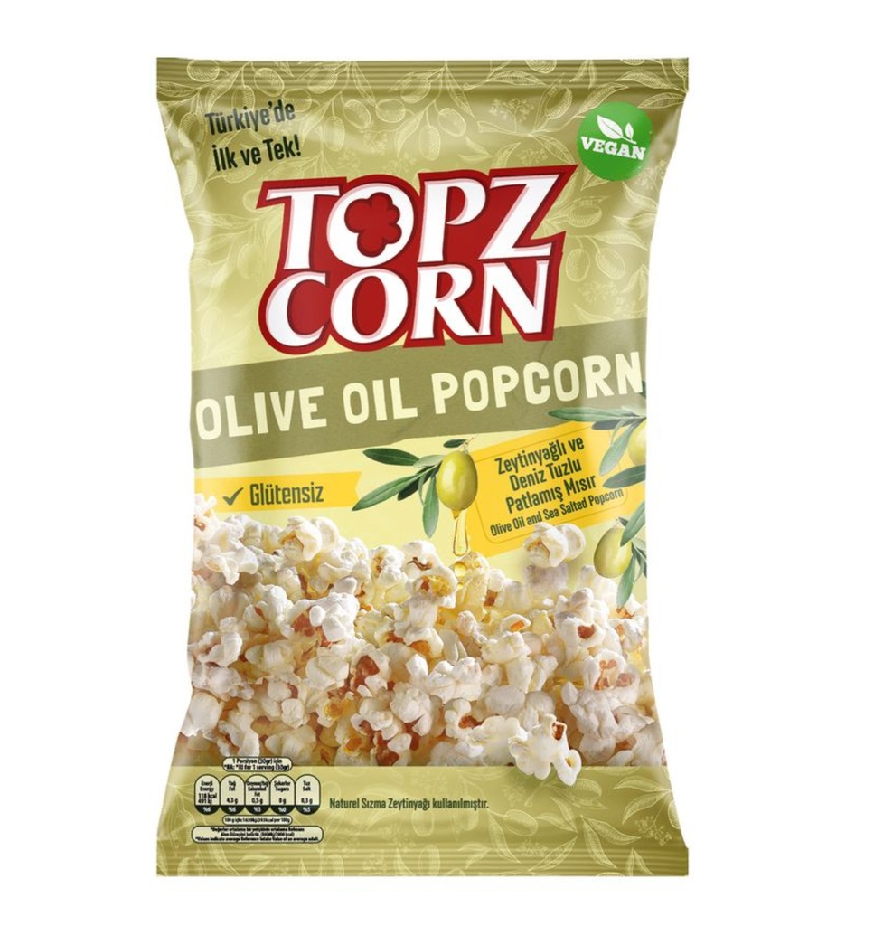 TOPZ CORN ZEYTINYAGLI (120GR X 12)