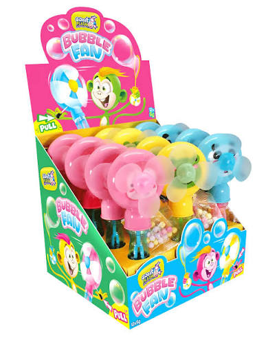 BUBBLE FAN CANDY VENT. + SEIFENBL. (5GR X 12)