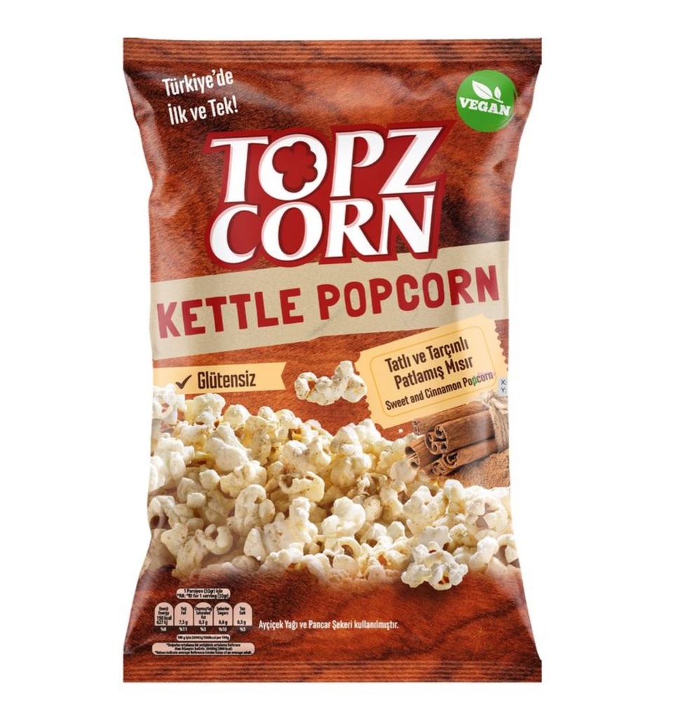 TOPZ CORN TATLI & TARCINLI (160GR X 12)