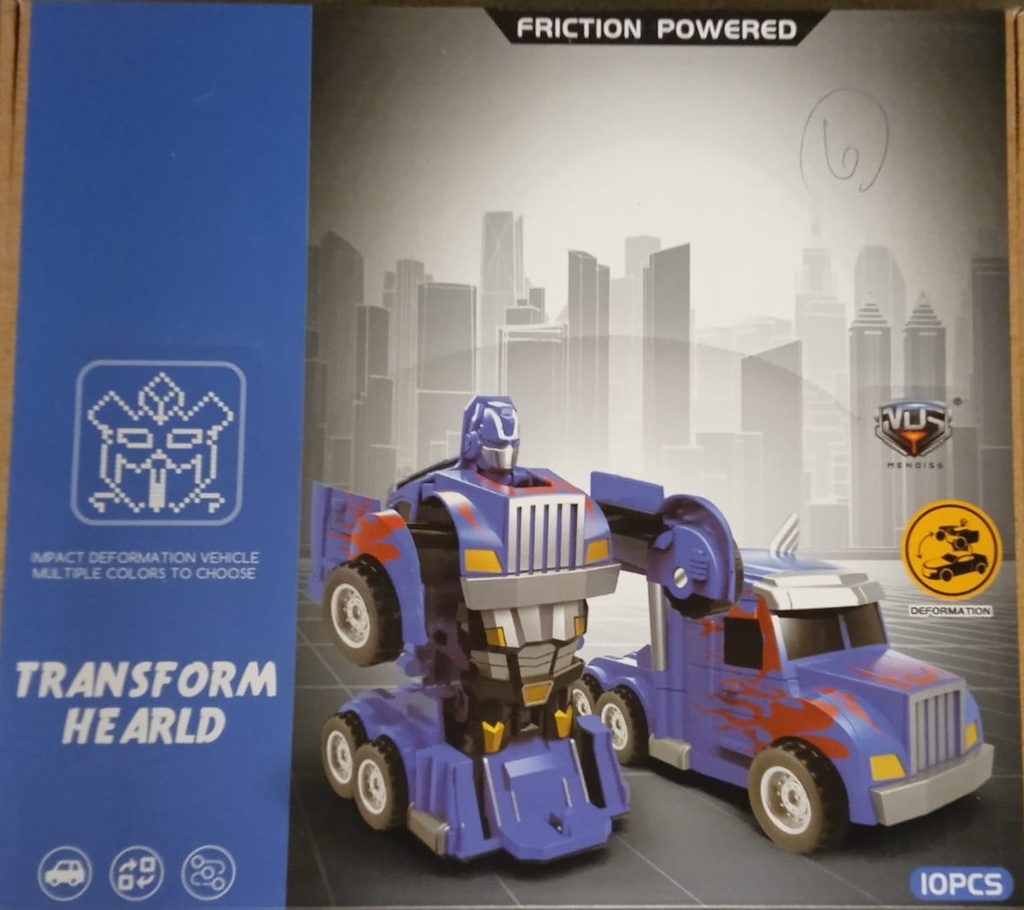 TOYS BIG CAR-(TRANSFORM HE ARLD  10'LU)