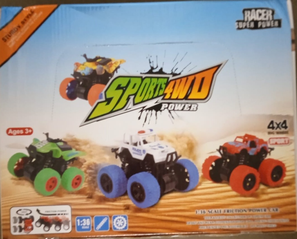 SPORT 4WD CAR 12'Lİ KUTU 