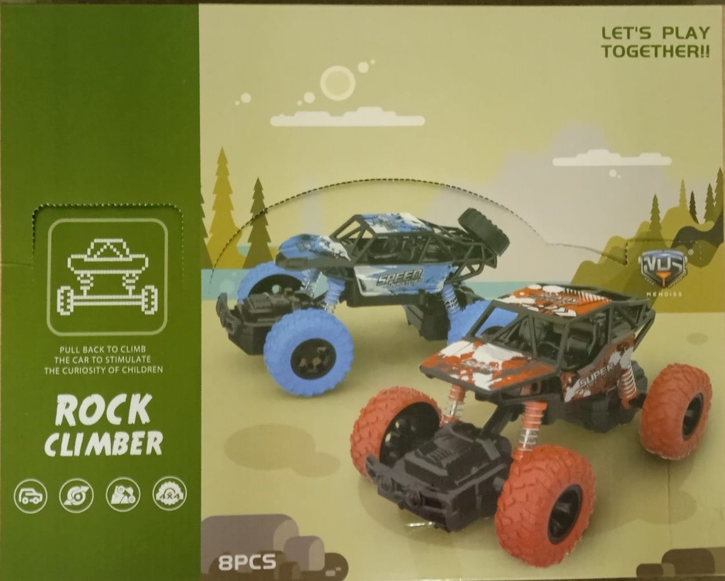 ROCK CLIMPER & CAR METAL 8 Lİ KUTU