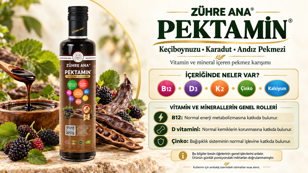 Zühre Ana PEKTAMİN PEKMEZ 250 ml (18 X 250ML)