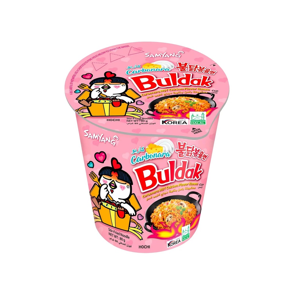 SAMYANG CARBONARA CUP (80GR X 6) 
