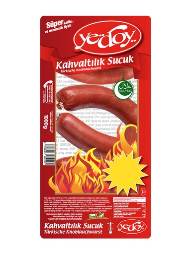 [YD1750] YEDOY KAHVALTILIK KANGAL SUCUK 1K