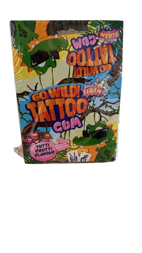 [MS50009-1] GO Wild Tatto Gum 200 pcs Display (200*2,5GR)