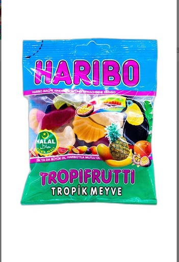 [HR45688] HELAL HARIBO TROPI FRUTTI (30X100GR)