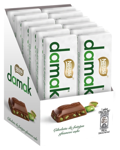 [NES12427389] NESTLE DAMAK BATON (12*30GR) PAKET