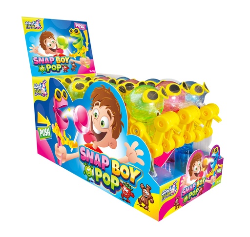 [MS24014] SWEET FLASH SNAP BOY ROBOT POP (12*10GR)