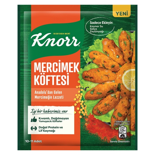KNORR MERCIMEK KOFTESI MIX (12 x 100gr)
