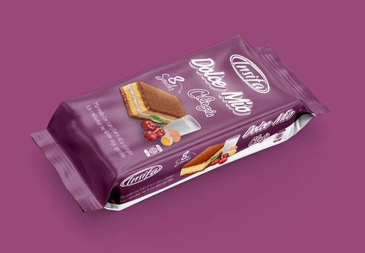 [BAL81323] DOLCE MIO 8er CAKE BAR CHERRY (180gr X 12)