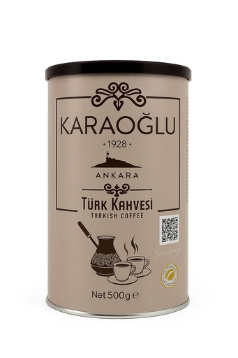 KARAOGLU TURK KAHVESI 500GR TENEKE (500GR*6)