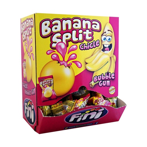 [AK11080] FINI BANANA SPLIT GUM (200 X 5GR)