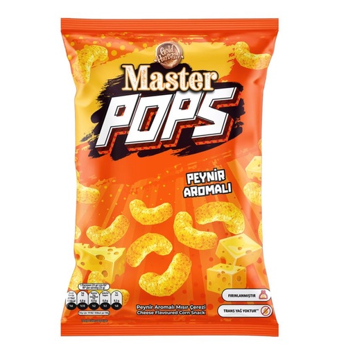 [GH1560090013] Master Pops Peynir Aromali Misir Cipsi (90gr X 16)