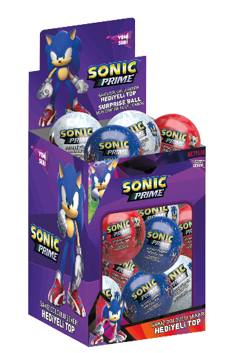 [AK12681] SONIC PRIME SURPRISE BALL (12 X 15GR)