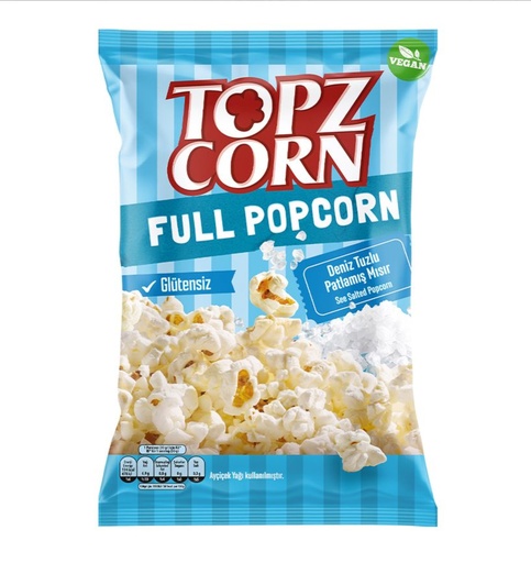 [GH15501300001] TOPZ CORN DENIZ TUZLU (130GR X 12)