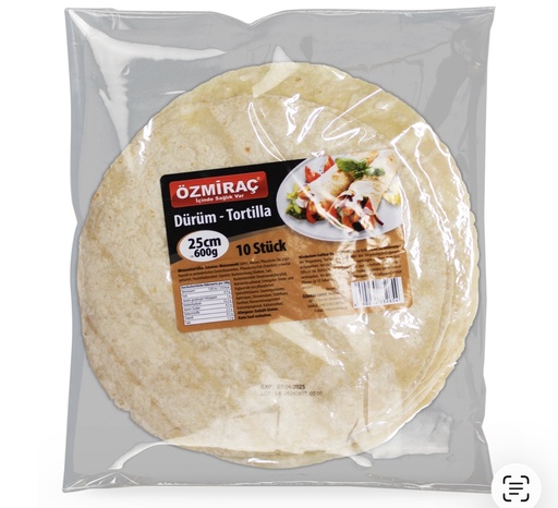 [265] OZMIRAC DURUM 25CM X 10 ST X 600 GR
