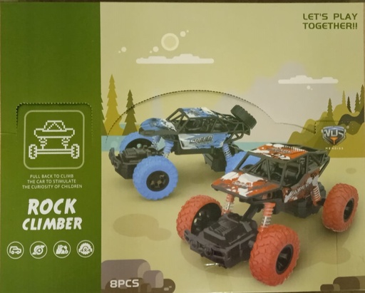 ROCK CLIMPER & CAR METAL 8 Lİ KUTU