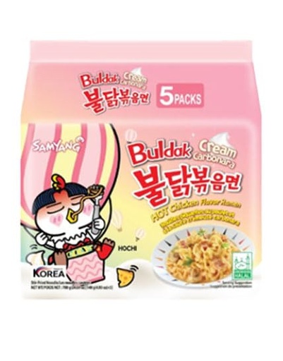 SAMYANG CARBONARA (5'LI 130GR X 8) 